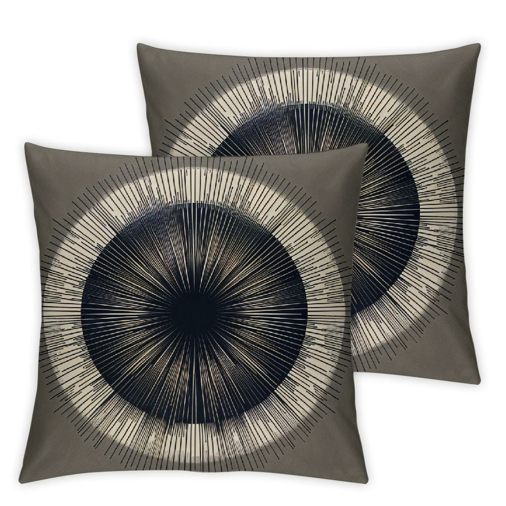 PIKWEEK Green Sun Sunrise Sunshine Lumbar Pillow Covers Sunset Boho