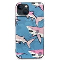 thumbnail image 1 of PIKWEEK IPhone 13/iPhone 14 phone case, 13pro 14promax comes with a simple and stylish phone case with shark pattern phone case iphone13 pro, 1 of 4