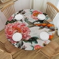 thumbnail image 1 of PIKWEEK Japanese Sakura Fish Fitted Round Tablecloth with Elastic Edge Waterproof Table Cover Table Cloths Modern Tables Decoration for Dining Table,Picnic,Party (S), 1 of 7