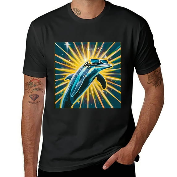 PIKWEEK Life Is Better With Dolphins T Shirts Personalized Crewneck Short Sleeves for Men Women Youth Gifts Dolphin lovers T-Shirt
