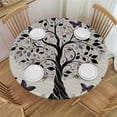 thumbnail image 1 of Wuche Nature Spring Tree of Life Woods with Blooming Flower and Butterfly Flying Romance Great for Home Kitchen/Parties/Holiday Dinner White, 1 of 8