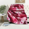 thumbnail image 1 of PIKWEEK Soft Blankets Fleece Soft Fuzzy Throw Blanket Pink Warm Throw Blanket for Bed, 1 of 6