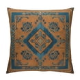 thumbnail image 1 of Wuche Southwest Canyons Diamond Throw Pillow Cover Tribal Pattern Vintage Zigzag Retro Marble Modern Geometric Grain Pillow Case Decorative Men Women Boy Girl Multiple specifications, 1 of 5