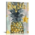 thumbnail image 1 of PIKWEEK Square Canvas Wall Art Abstract Painting,Colorful Pineapple Fruit Pattern Artworks with  Ready to Hang Art Painting for Home Office Decor &nbsp;12*16in/16*20in, 1 of 5