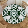 thumbnail image 1 of PIKWEEK St. Patrick's Day Round Tablecloth Fitted Table Cover, Elastic Tablecloths Waterproof Outdoor Indoor Stretch Cloth Tablecover for Dinner, Party, 1 of 7
