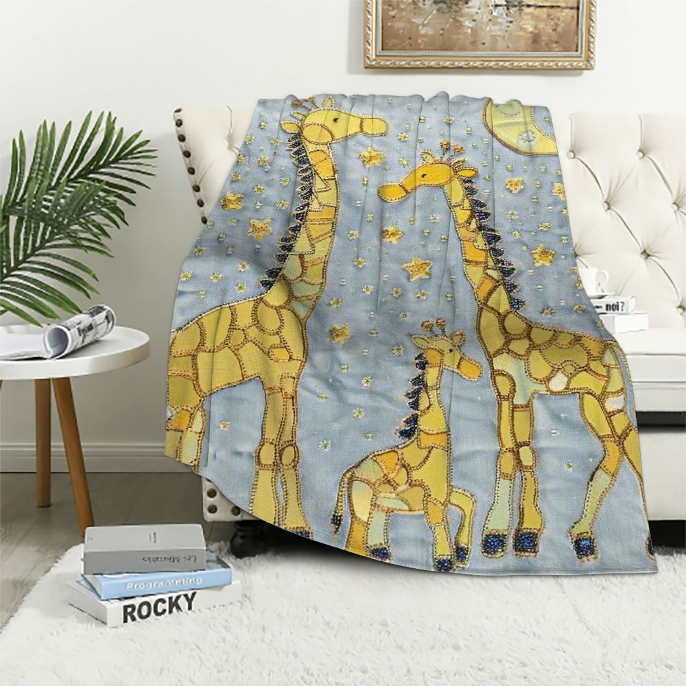 PIKWEEK Super soft baby care blanket with satin decoration, suitable