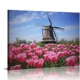 thumbnail image 1 of PIKWEEK Tulip Poster Wall Art Decor Prints Canvas Pictures Printing For Living room/Home/Office With Framed  20x16in, 1 of 4