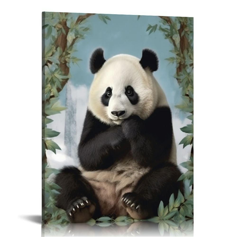 Wuche Vintage Wall Decor Love Panda Vintage Signs Really Loved Pandas ...