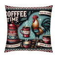 thumbnail image 1 of Wuche Watercolor Chicken Pillow Cover 18x18 Inch Cute Farm Animal Retro Red Grid Pillow Case for Kids Teens Adults Geometric Plaid Rustic Farmhouse Style Cushion Cover Multiple specifications, 1 of 5