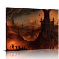 thumbnail image 1 of PIKWEEK an Angel A Into Hell Poster Decorative Painting Canvas Wall Art Living Room Posters Bedroom Painting 20x16in, 1 of 4