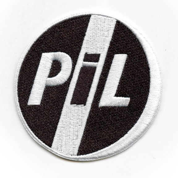 PIL Public Image Ltd Patch Circle Band Logo new Official Embroidered woven iron