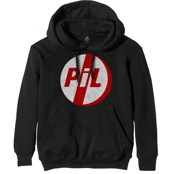 PIL (Public Image Ltd) Unisex Pullover Hoodie Sweatshirt Logo (Medium)