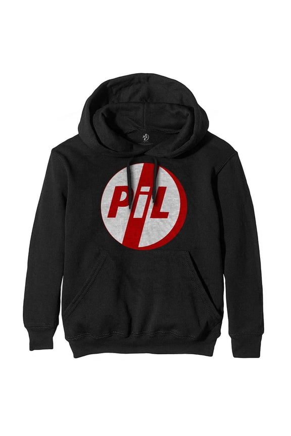 PIL (Public Image Ltd) Unisex Pullover Hoodie Sweatshirt Logo (Medium)