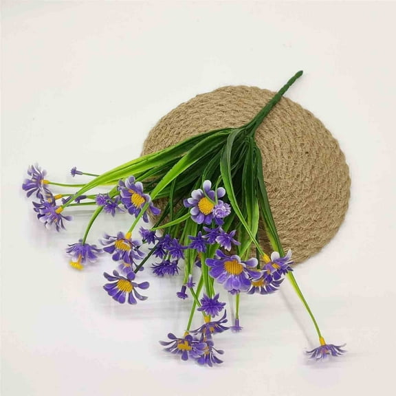 PILE 8 Bundle Of Simulated Flowers Artificial Flowers Daisies And Chrysanthemums For Home Decoration