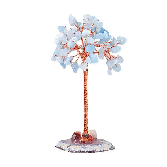 PILE Crystal Tree,Crystal Tree For Positive Energy,Gemstones And Crystals,Feng Shui Tree,Crystal Gifts,Meditation Decor,Chakra Decor