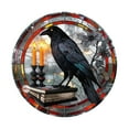 thumbnail image 1 of PILE Halloween Home Decor Halloween Crow Acrylic Doors And Windows Wall Hanging Pendants Scene Decoration, 1 of 6