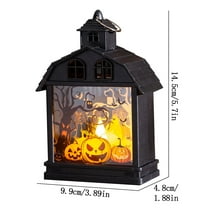 PILE Halloween Home Decor Halloween Decorations Skull-border New Retro Night Light Party Props