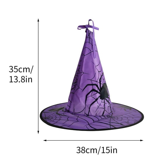 PILE Halloween Home Decor Halloween Hat Children Adult Party Dance Up Witch Hat