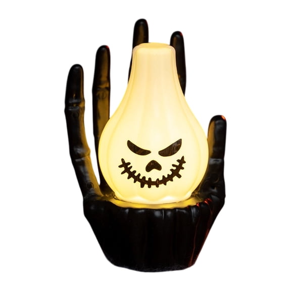 PILE Halloween Home Decor Halloween Luminous Ghost Hand Night Light Gift Pumpkin Lights Ghost Lights Ornaments Decoration Hanging Toys