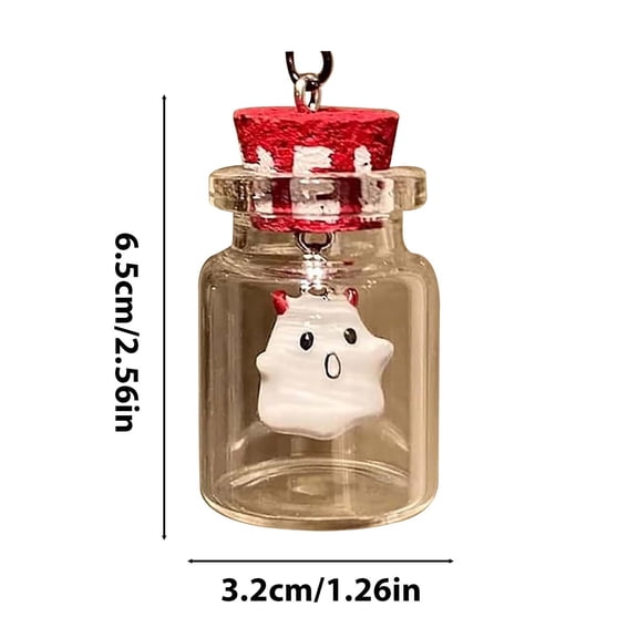 PILE Halloween Home Decor Halloween Ornament Adoption Ghost Pendant Bottle Ghost Decoration