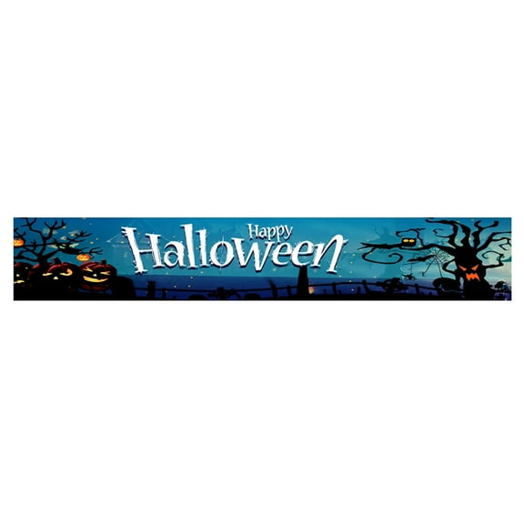 PILE Halloween Home Decor Halloween Outdoor Decoration Banner Halloween Garden Background Cloth