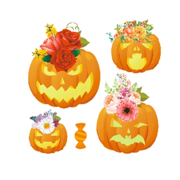 PILE Halloween Home Decor Halloween Party Decoration Gifts Personalized Family Stickers Wall Stickers