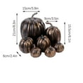 thumbnail image 1 of PILE Halloween Home Decor Halloween Simulation Gold Pumpkin Props Ornaments Decorative Models, 1 of 6