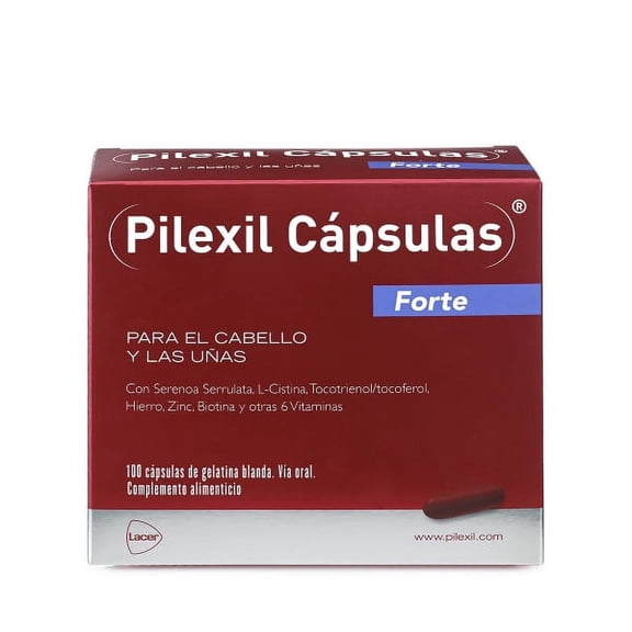 PILEXIL FORTE CAPSULES HAIR AND NAILS 100 CAPSULES