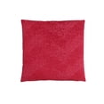 thumbnail image 1 of PILLOW - 18"X 18" / RED FEATHERED VELVET / 1PC, 1 of 2