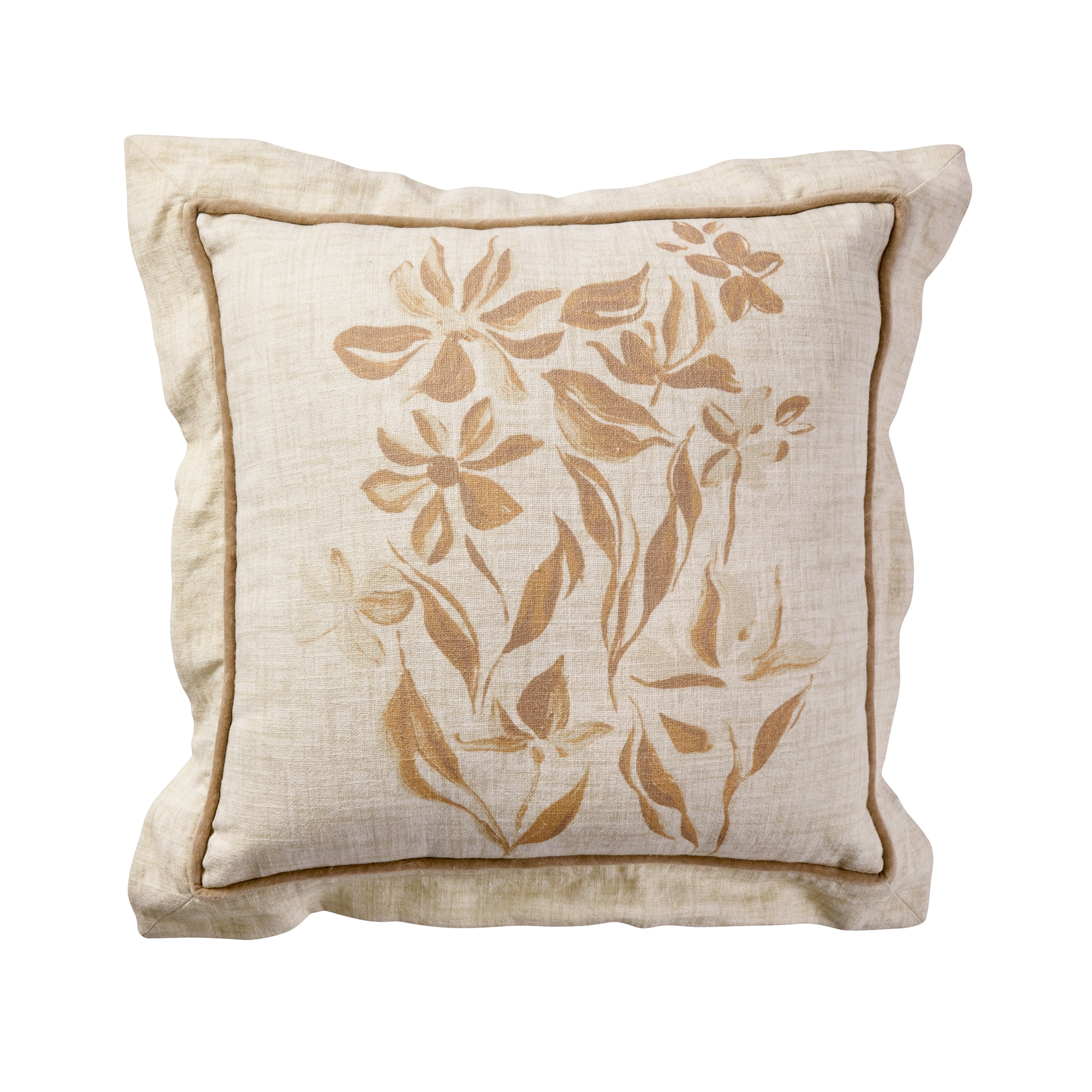 Better Homes & Gardens Printed Floral Throw Pillow Cover