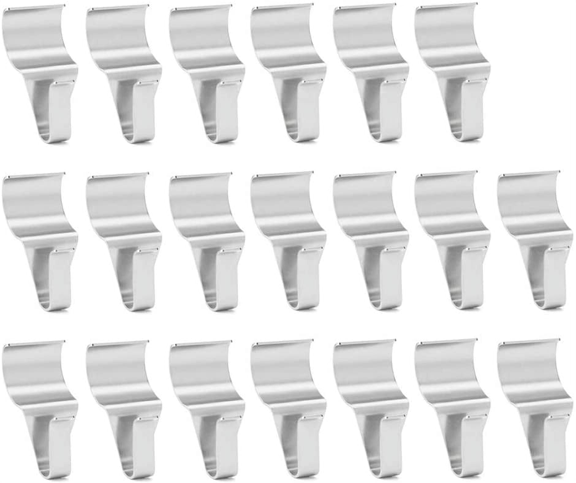 PILLYBALLA Vinyl Siding Hooks, Stainless Steel Vinyl Siding Clips No