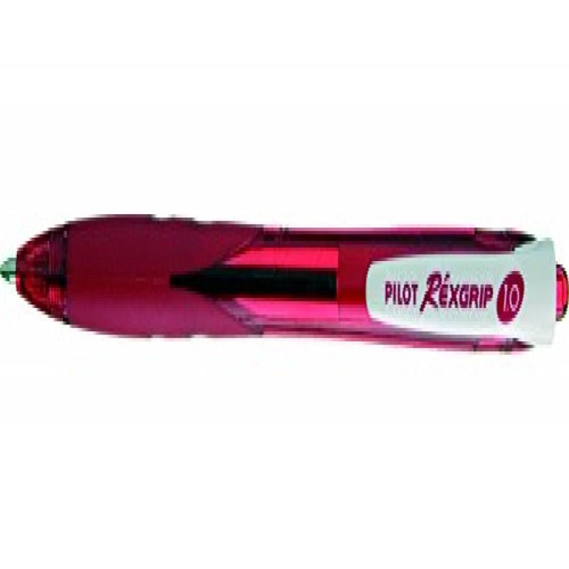 PILOT BEGREEN REXGRIP BALLPOINT PEN RED