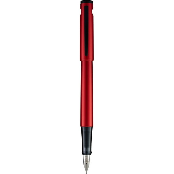 PILOT Explorer Lightweight Fountain Pen in Gift Box, Includes CON-B Converter Red Barrel, Fine Nib (12277) Red Fine Nib
