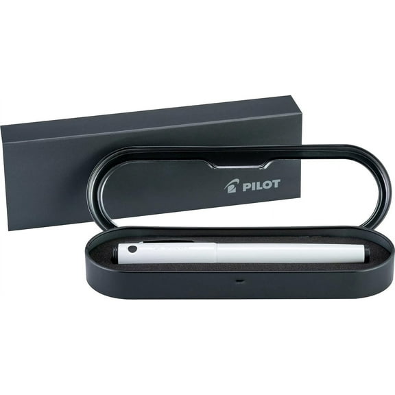PILOT Explorer Lightweight Fountain Pen in Gift Box; White Barrel, Medium Nib (16928)