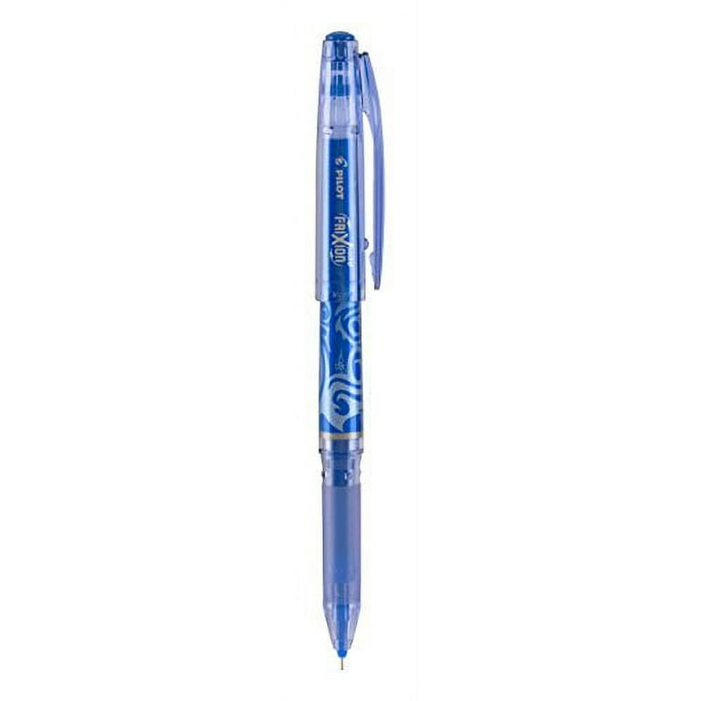 BAYTORY 12Pcs Retractable Erasable Gel Pens No Bleed Fine Point, Blue and  Black Ink Pen with Eraser Clear, Smooth Writing for Note Taking Marking