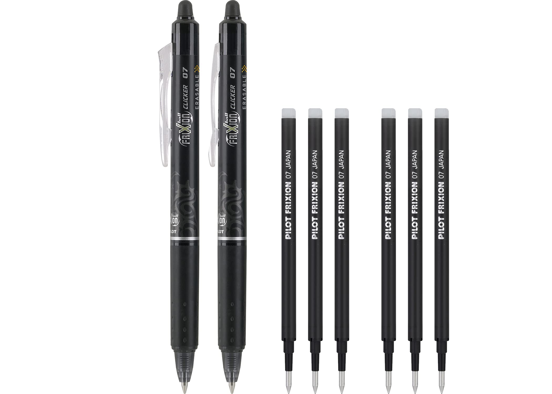PILOT Frixion Erasable Pens Clicker Fine Point Refillable