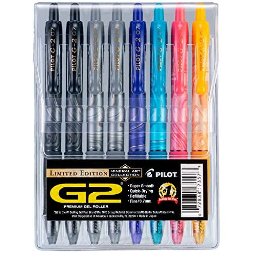 最新 PILOT Fine Pen, Ink Gel Premium Collection Art Mineral G2 ペン