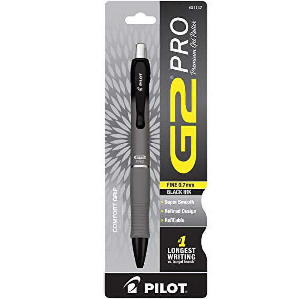 PILOT G2 Pro Refillable and Retractable Rolling Ball Gel Pen, Fine