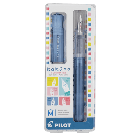 Pilot Kakuno Fountain Pen - Blue, Medium Nib