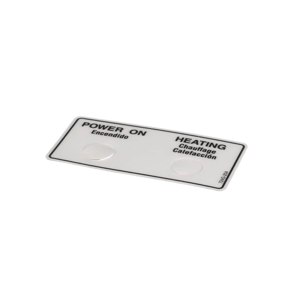 PILOT LIGHT LABEL 724G-0204 - Genuine OEM Replacement Part