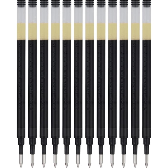 Pilot G2 Gel Ink Refills, Extra Fine Point 0.5mm, Black Ink, 12 Pack