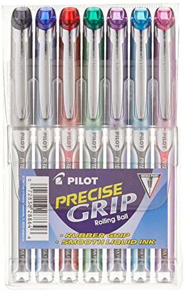 Erasable Gel Ink Pens 0.7mm - 8 Colors Retractable Pens With Eraser For Students, Note Taking & Planning (Includes Refills)