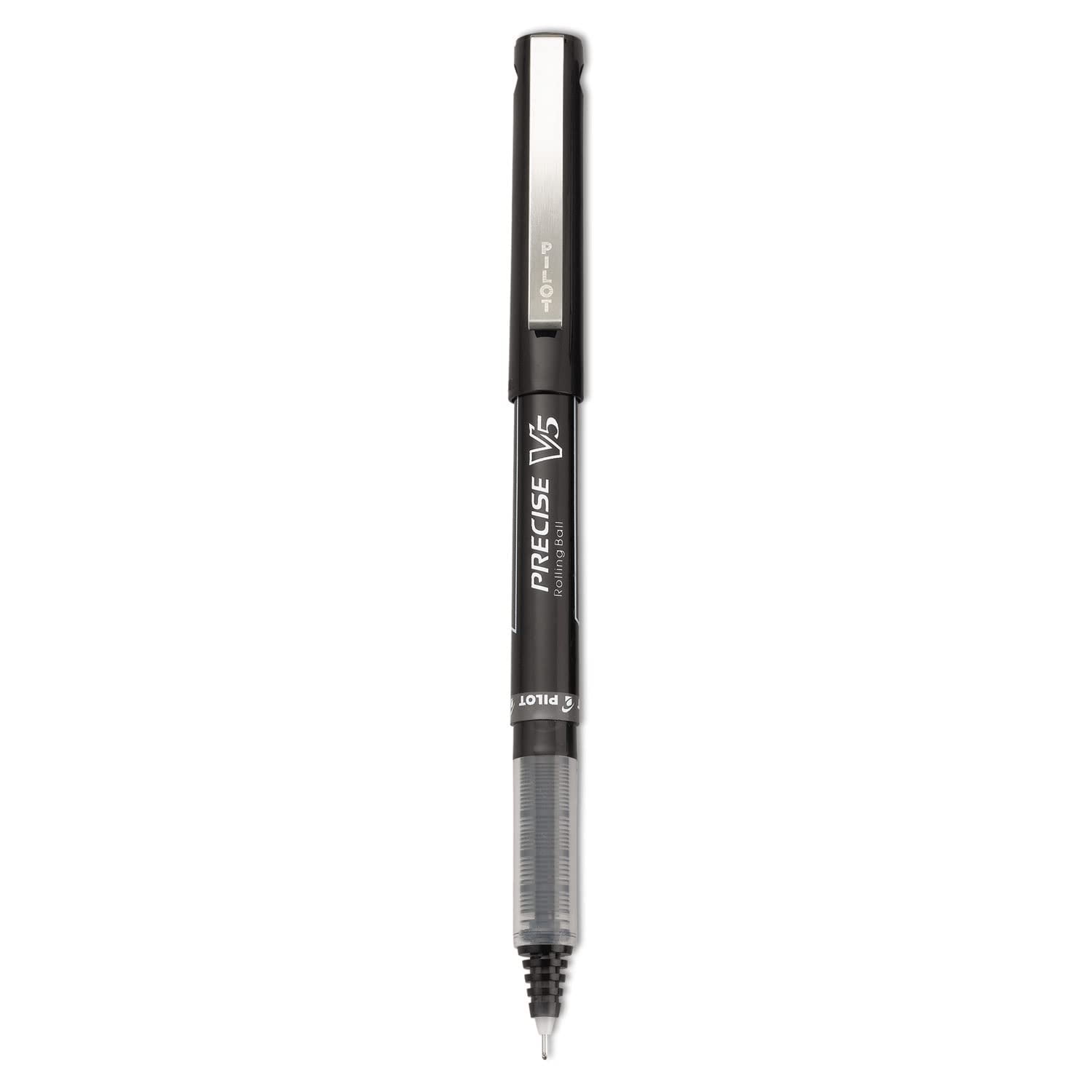 PILOT Precise V5 Stick Rolling Ball Pens, Extra Fine Point, Black Ink
