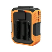 PIMOXV 3 Speed Portable Clip On Rechargeable Mini Waist Fan