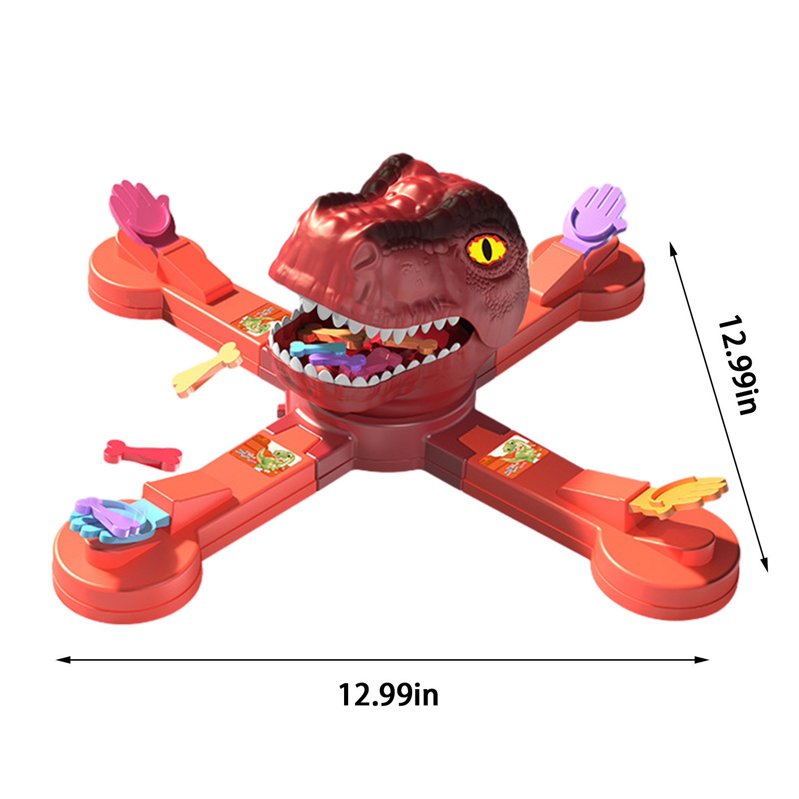 PIMOXV Dinosaur Toys for Kids 3-5 5-7 Boys Girls,Family Dinosaur Board ...