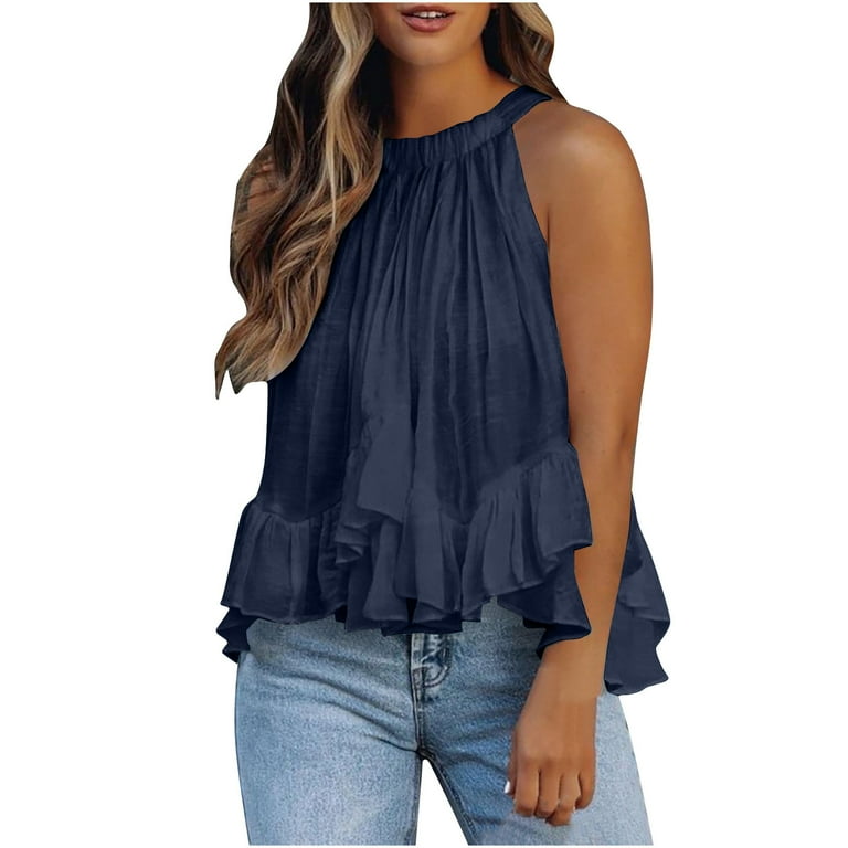 Cute summer halter tops cheap