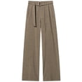 thumbnail image 1 of PIMSSY Men Pants Casual Trousers Classic Style Comfortable Loose Fit Wide Leg Straight Flow Dress Pants Everyday Male Stylish Solid Color Slacks, 1 of 5