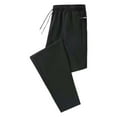 thumbnail image 1 of PIMSSY Men Pants Unisex Stretch Quick Drying Pants Casual Elastic Waist Drawstring Pants Male Versatile Solid Color Slacks, 1 of 2