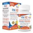 thumbnail image 1 of Pin Rid Pinworm Treatment, Pyrantel Pamoate 720.5 mg Chewable Tablets, Single-Dose Relief for Adults & Kids 2+, 6 Count Family Size, 1 of 9
