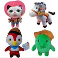 thumbnail image 1 of PIN YUAN(TM)The wild west Cali sheriff Callie's series of plush toys Sheriff Callie's Wild West 4PCS/ set of cat policewoman long Callie's woodpecker peck duo than pony cactus 20-25cm (8-10inches), 1 of 6